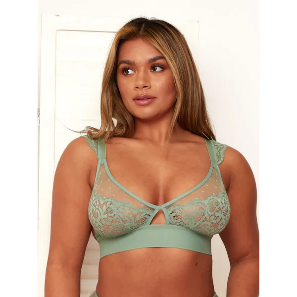 Kaitlin Bralette : Basil Green