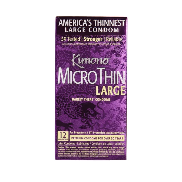 ** Kimono MicroThin Large Condom