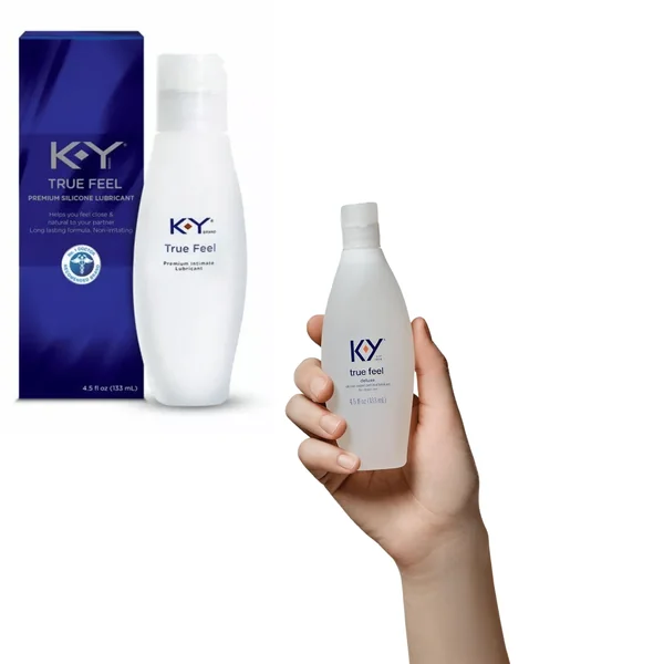K-Y True Feel Premium Long Lasting & Non-irritatingSilicone Lube