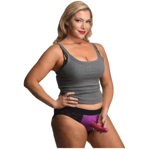 Lace Envy Crotchless Panty Harness – 2XL