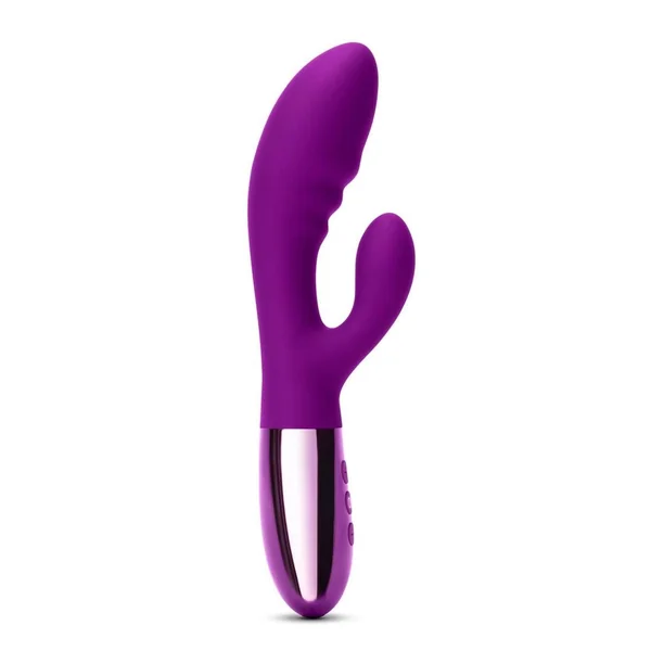 Le Wand Blend Rechargeable Silicone Rabbit Vibrator – Cherry