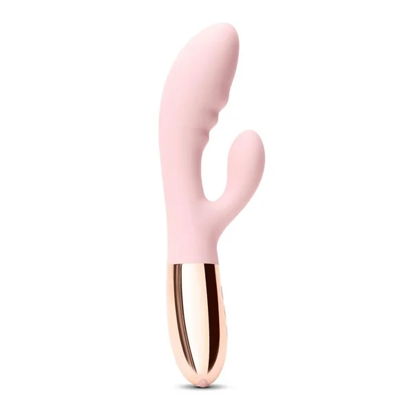 Le Wand Blend Rechargeable Silicone Rabbit Vibrator – Rose Gold