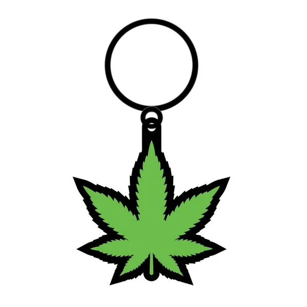 Leaf Green Keychain