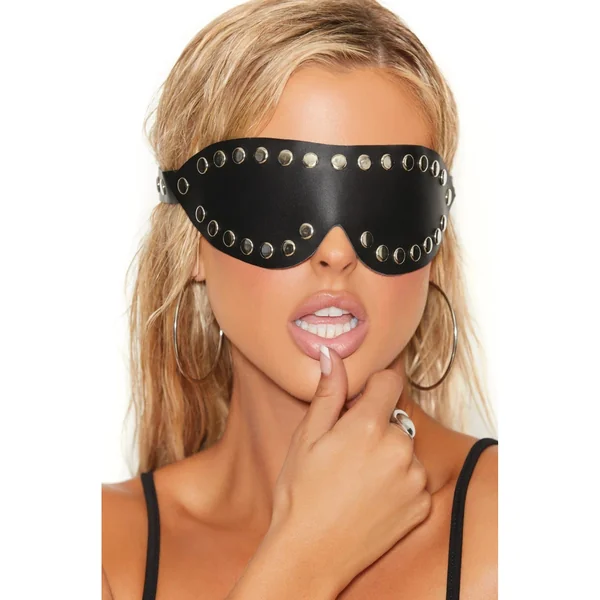 Leather Blindfold
