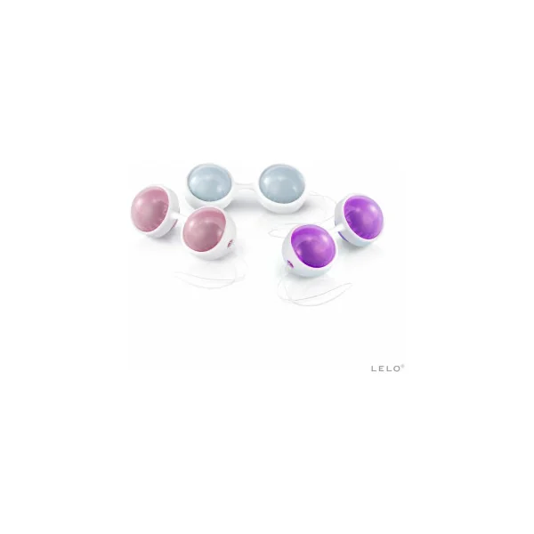 LELO BEADS Plus Kegel Balls Set, Blue/Pink/Purple