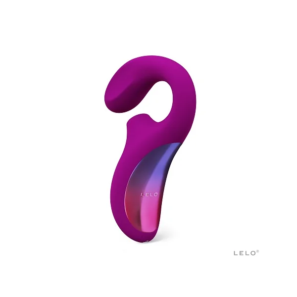 LELO Enigma Sonic Massager – Dual Stimulation, Deep Rose