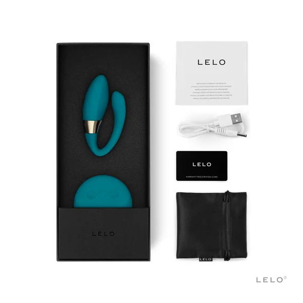 Lelo Tiani Duo Remote Control Silicone Ocean Blue