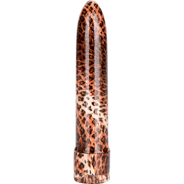 Leopard Waterproof Mini Massager 4.5in – Brown