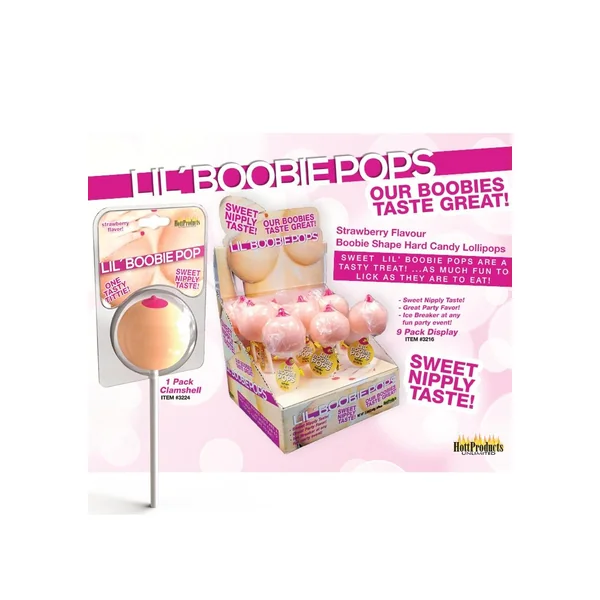 Lil' Boobie Pops (9pc Counter