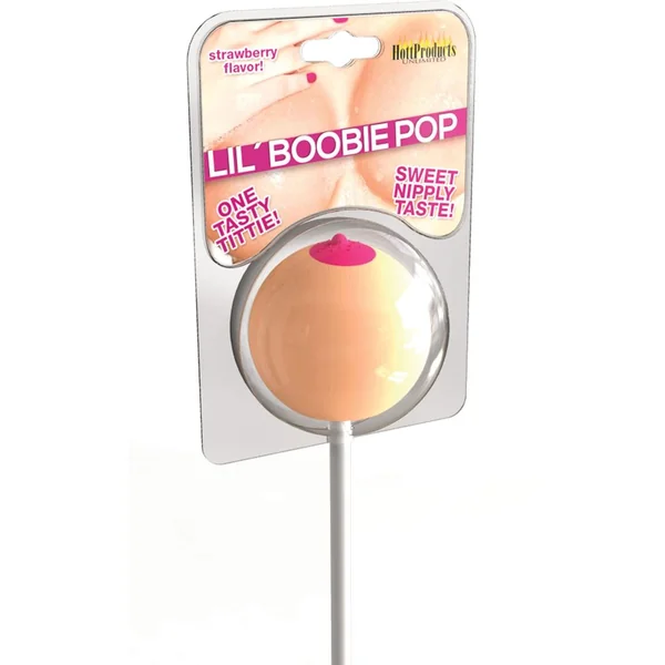 Lil' Boobie Pops Strawberry Flavored