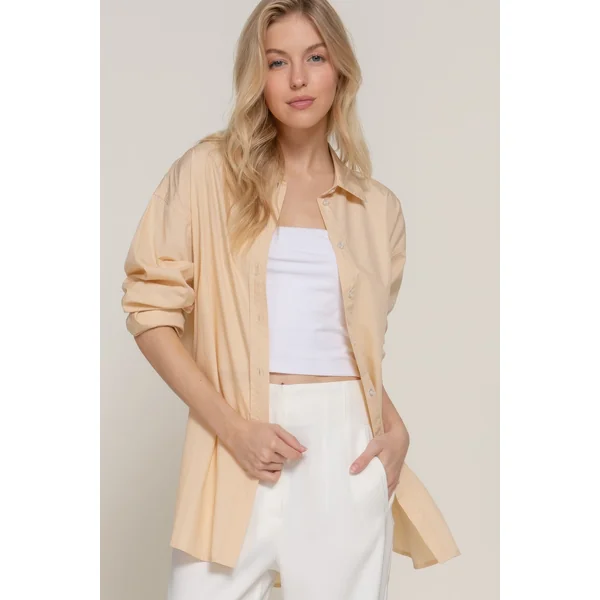 Long Sleeve Loose Fit Shirt