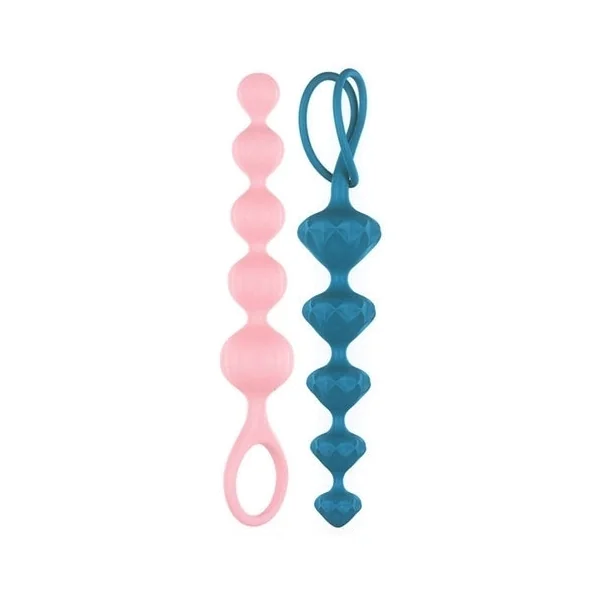 Love Beads (set of 2)(Colored) – pink