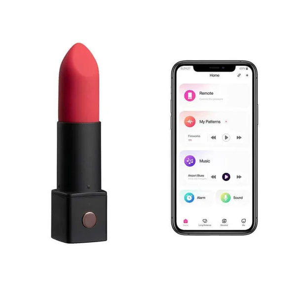 Lovense Exomoon Bluetooth Secret Lipstic Bullet Vibrator