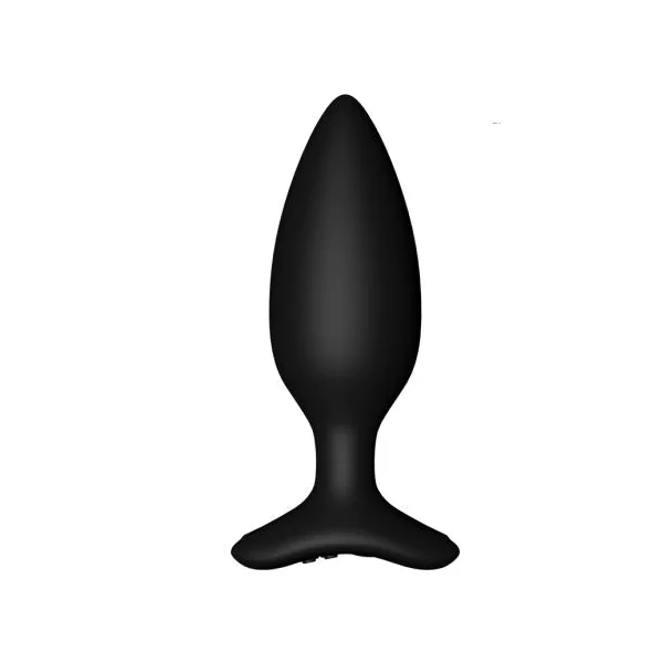 Lovense Hush 2 Vibrating Butt Plug Black - 1.75"