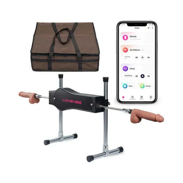 Lovense Sex Machine - Black | Best Bluetooth App-Controlled Sex Machine