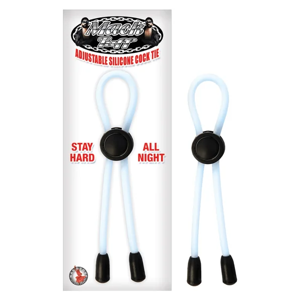 Mack Tuff AdjustableSilicone Cock Tie Adjustable Penis Ring
