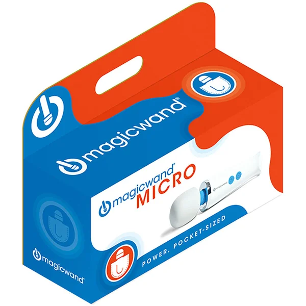 Magic Wand Micro White Pocket Size Powerful Electric Massager