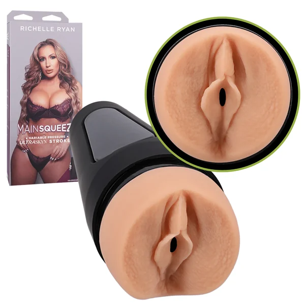 Main Squeeze Discreet Durable Richelle Ryan ULTRASKYN Realistic Masturbation Cup