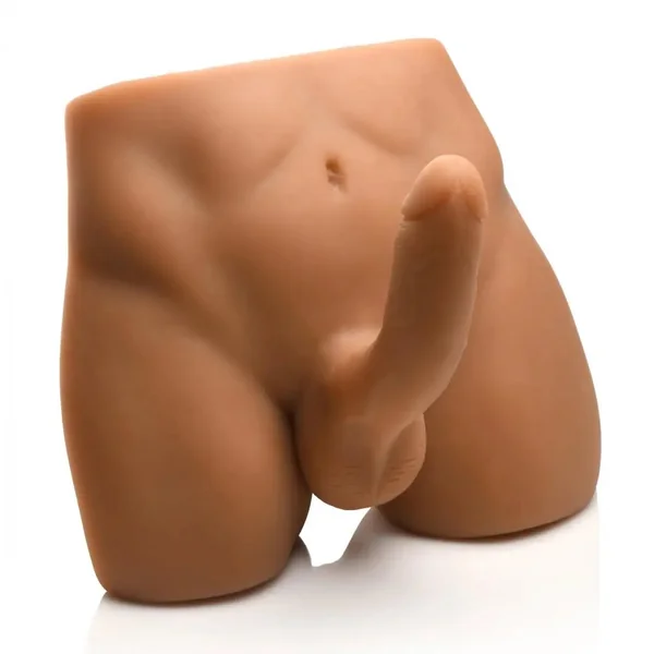 Male Torso Doll Male Ass Masturbator with Posable Dildo Male Sex Doll