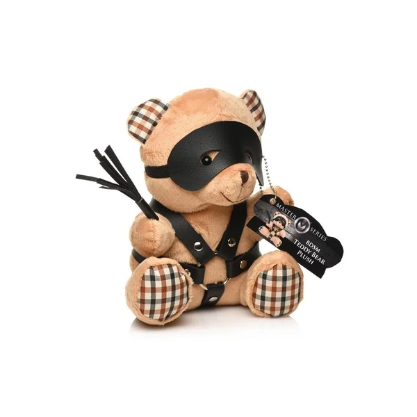 Master Series BDSM Plush Teddy Bear – Tan