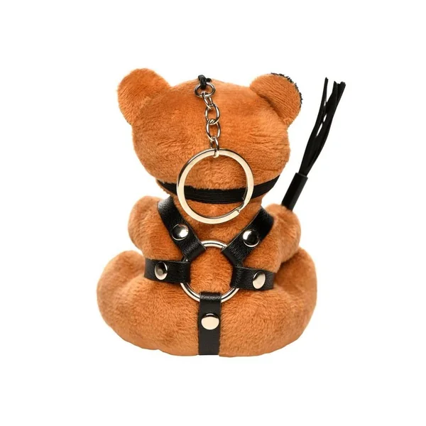 Master Series Dom Bear Keychain – Tan
