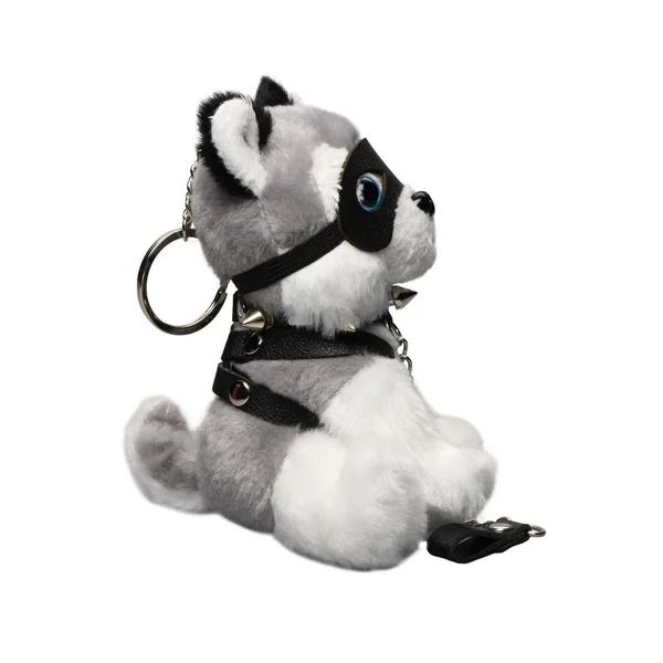 Master Series Max the Fetish Pup Keychain – White