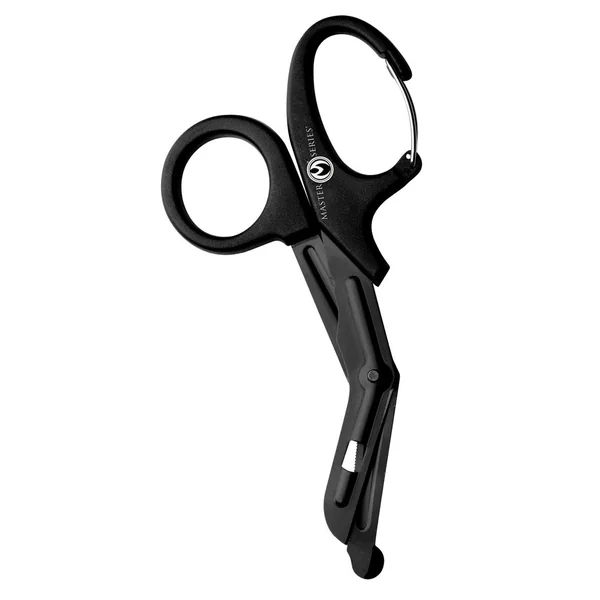 Master Series Snip Heavy Duty Bondage Stainless Steel Scissors With Clip – Black