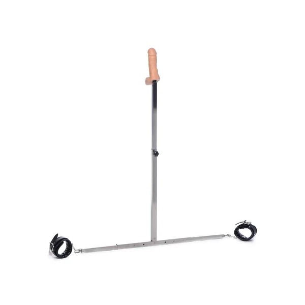 Master Series Squat Anal Impaler with Spreader Bar