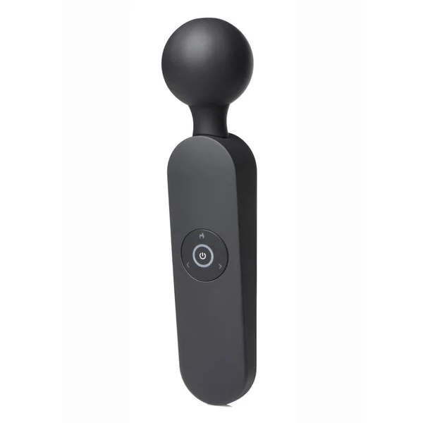 Master Series Thunder Wand 72X Rechargeable Silicone Heating Wand Massager – Black