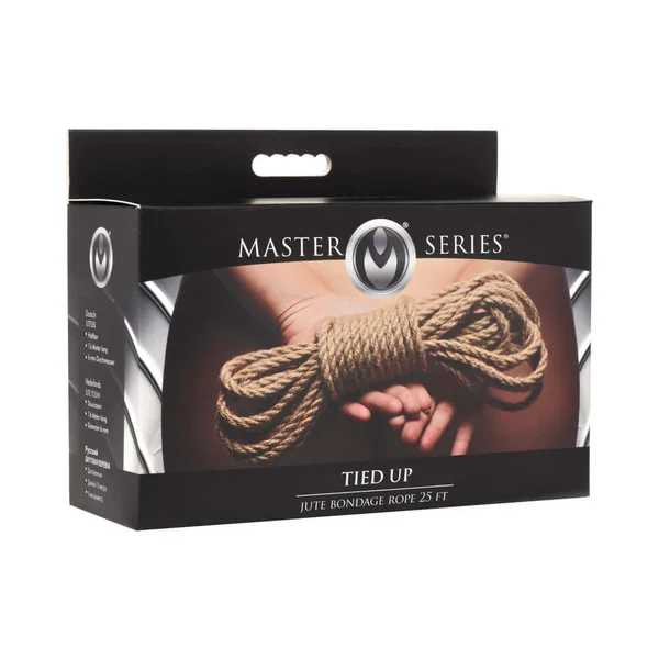 Master Series Tied Up Jute Bondage Rope 25 '