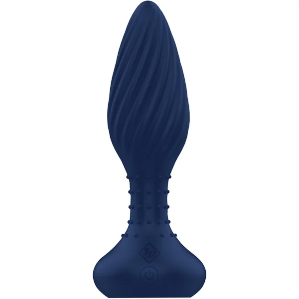 Maxrim Remote Control Rimming Plug Blue for Adult Intimacy