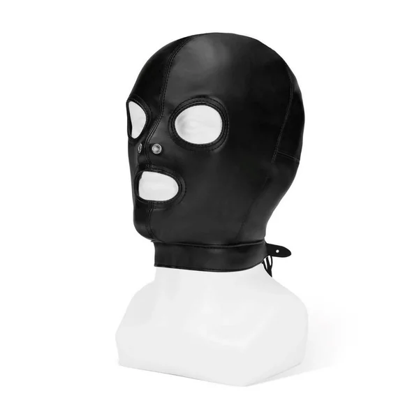 ME YOU US Hood with Eyes Nose Mouth PU Leather Bondage Hood – Black