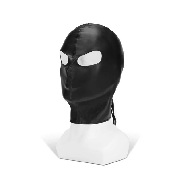 ME YOU US Hood with Eyes PU Leather Bondage Hood – Black