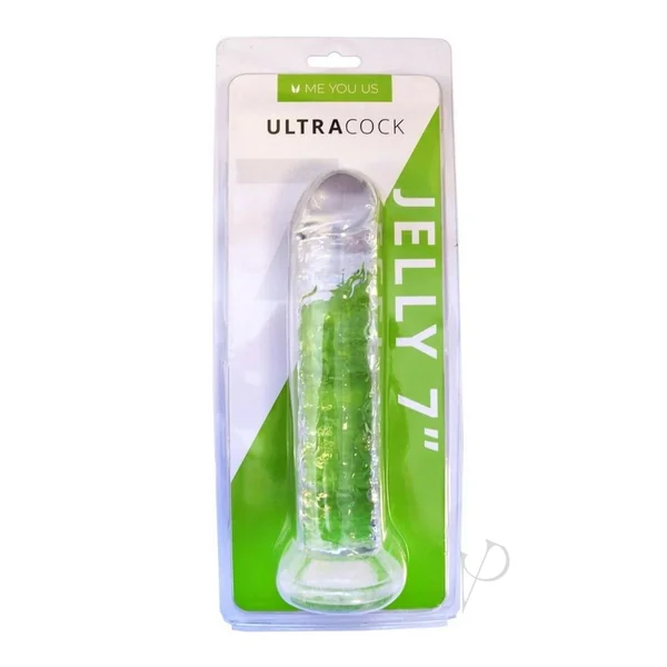 ME YOU US Ultracock Jelly Dong 7in - Clear