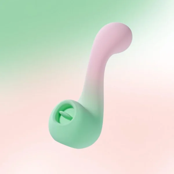 Melody Double Ended Licking Tongue & G-Spot Vibrator