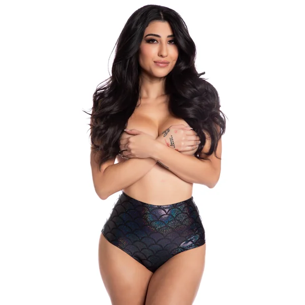 Midnight Ballerina High Waisted Panty-Mermaid*