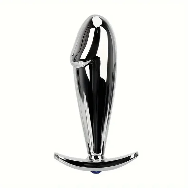 Mini Metal Stainless Steel Smooth Steel Butt Tail Female/Male Dildo Sex Toy