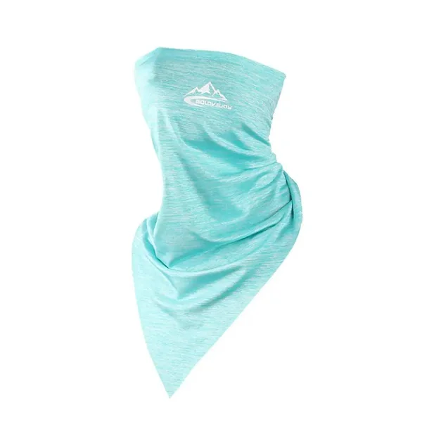 Mint Printed Bandanna Washable Face Neck Mask