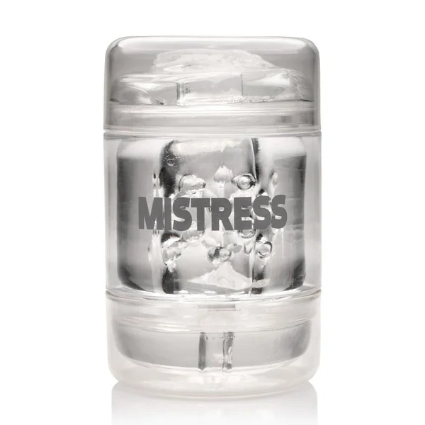 Mistress Double Shot Pussy and Ass Stroker – Clear