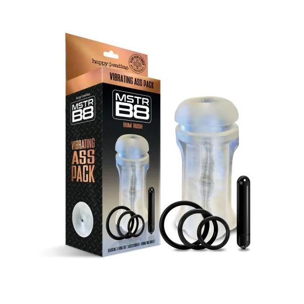 Mstr B8 Vibrating Ass Pack Bum Rush 5 Pc Kit