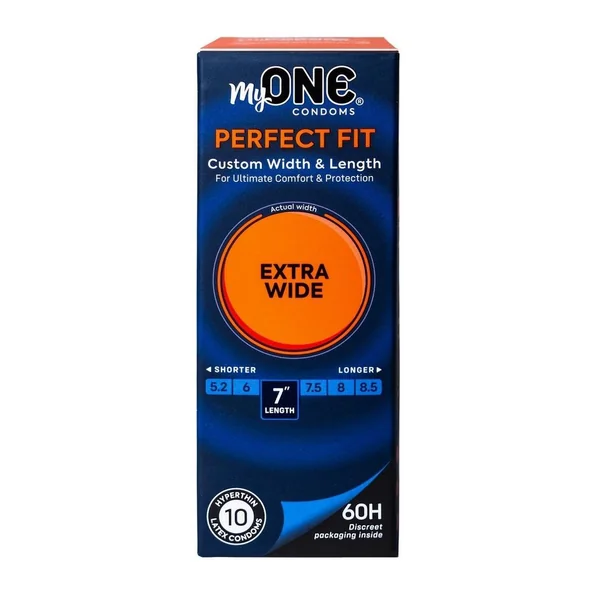 My ONE Extra Wide Condoms 10 Pack