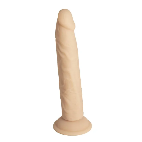 Naked Addiction Silicone Dual Density Bendable Dildo 9in – Vanilla