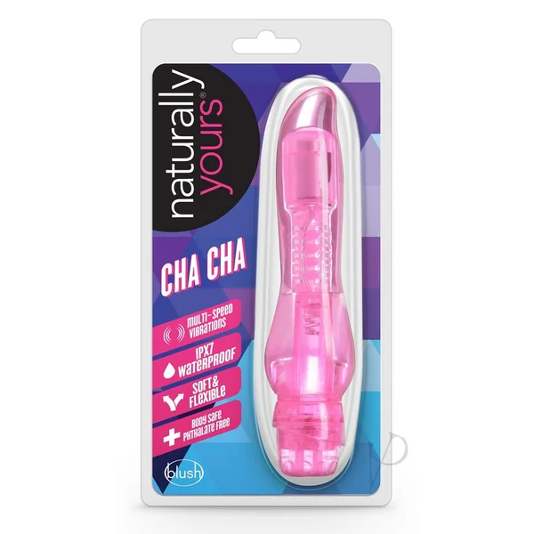 Naturally Yours Cha Cha Vibrator - Pink