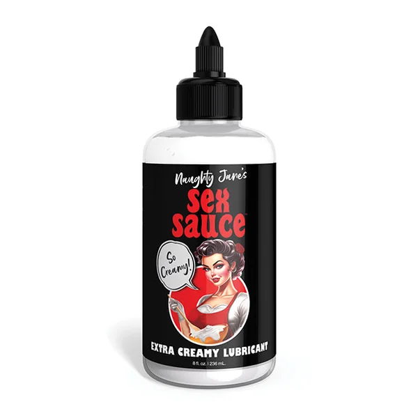 Naughty Jane's Sex Sauce Extra Creamy Lubricant-8 oz*