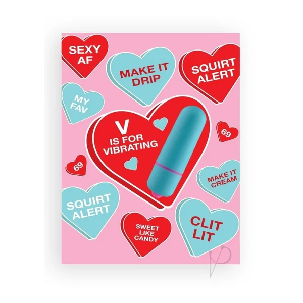 Naughtyvibes Vibe Sweet Hearts Greeting Card
