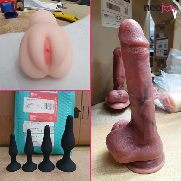 Neojoy Female Sex Doll Torso – Dildo – Anal Butt Plug – Male Strokers