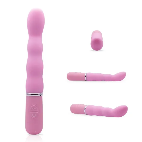 Neojoy Smooth Vibes G-spot Silicone Clitoral Vibrator 10-Speed Functions – Pink
