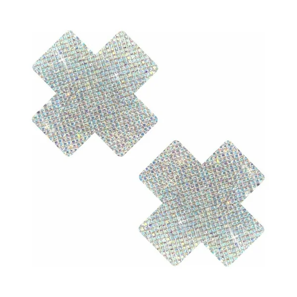 Neva Nude Pasty Razzle Dazzle Crystal Jewel Sparkle X Factor