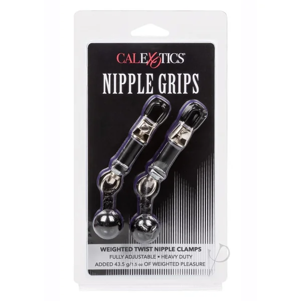 Nipple Grips Weight Twist Clamps Weighted Nipple Clamps