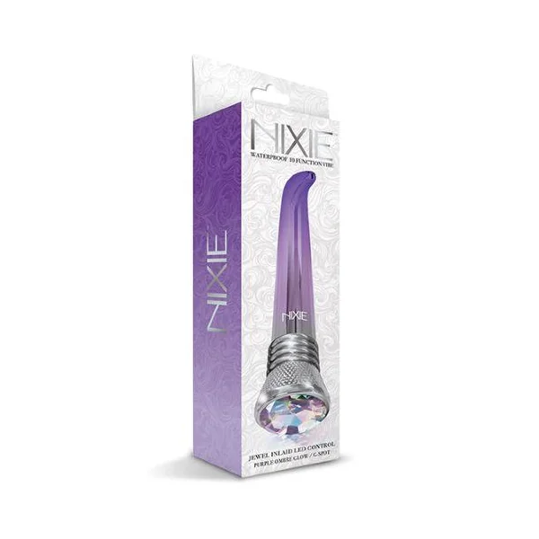 Nixie Jewel Ombre G Spot Vibe Purple Ombre Glow